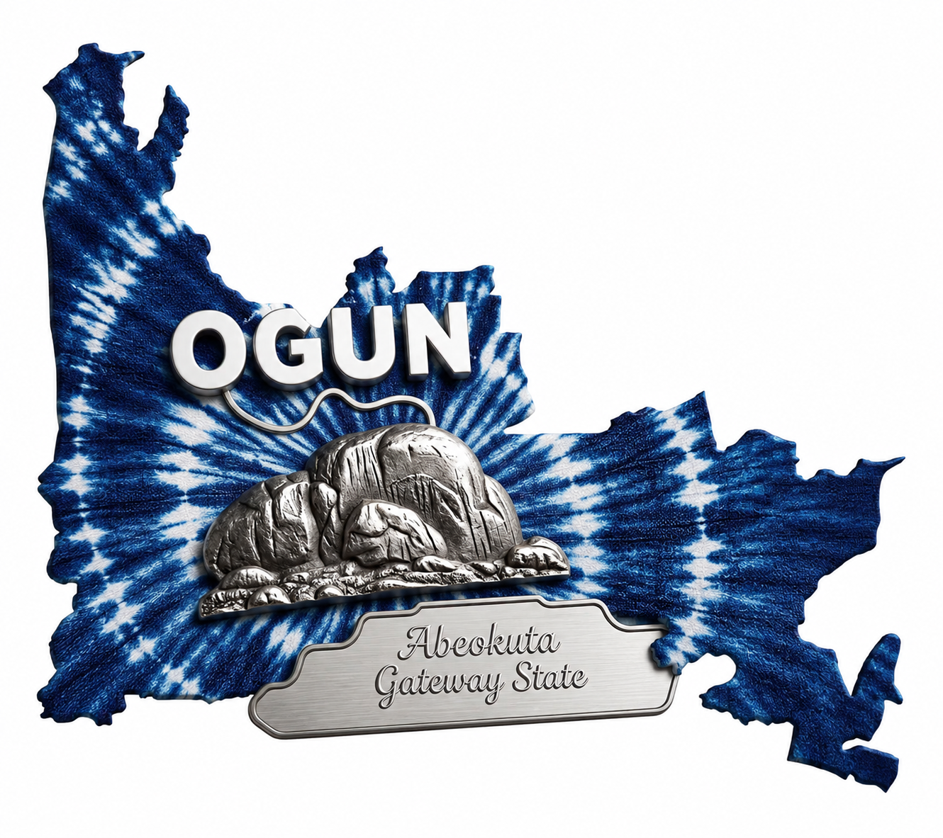 Ogun State Fridge Magnet