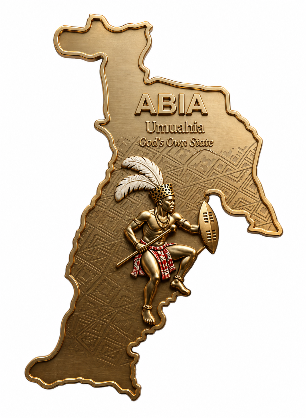 Abia State Refrigerator Magnet