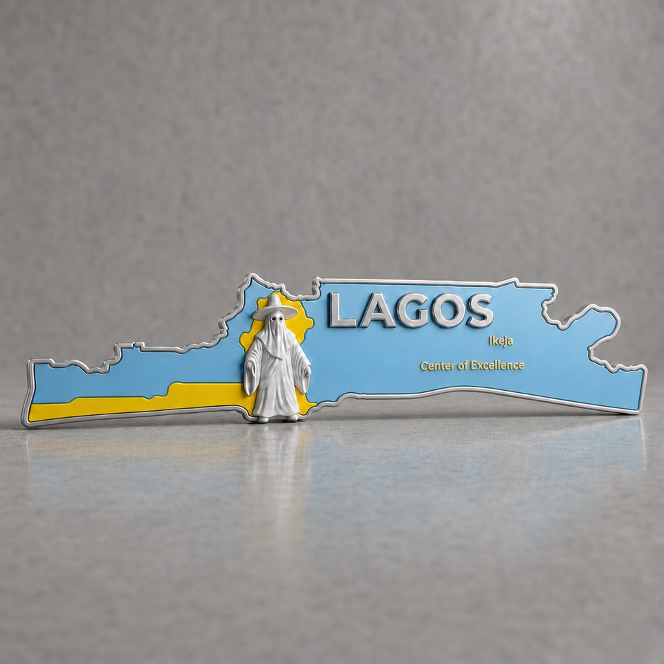 Lagos State Fridge Magnet