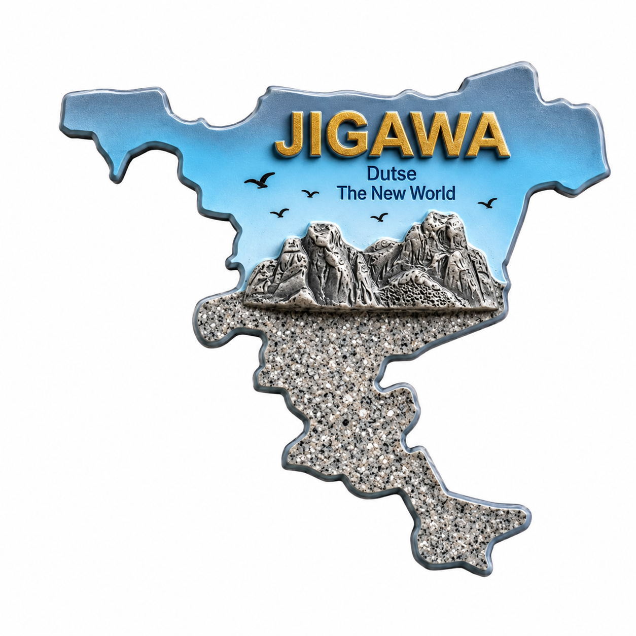 Jigawa State Fridge Magnet