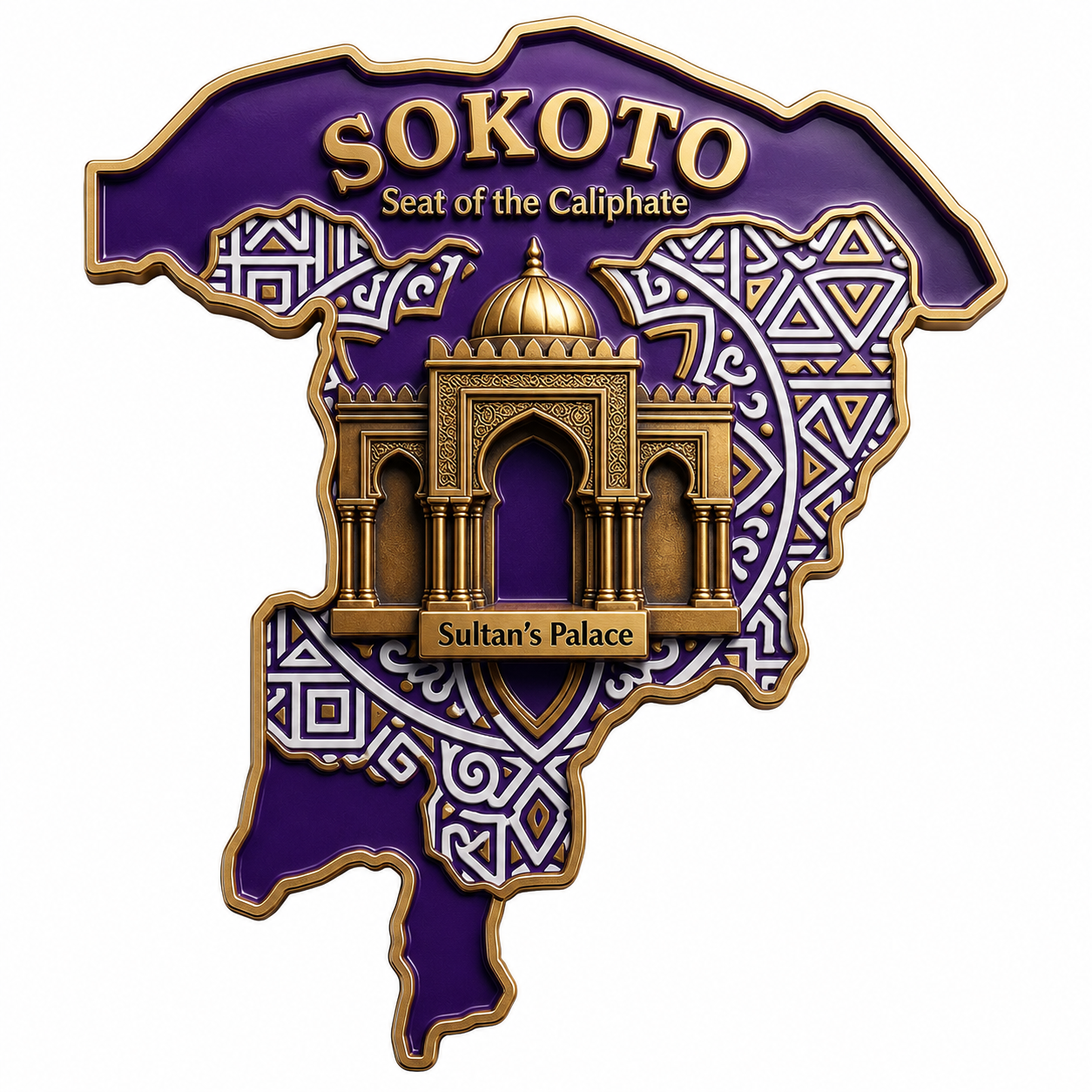 Sokoto State Fridge Magnet