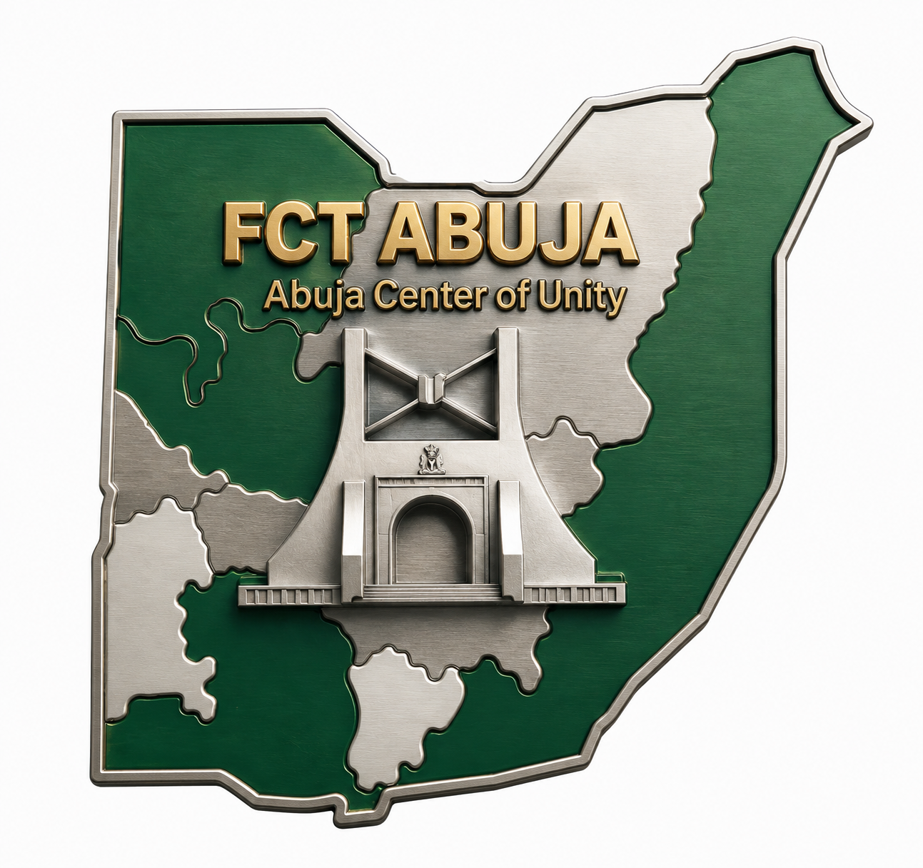 FCT Abuja Fridge Magnet